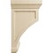 Ekena Millwork 7"W x 7 1/2"D x 13"H Fluted Corbel, Rubberwood COR07X07X13FLRW - alternate 2